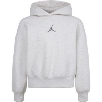 Jordan Po Beige Luvtröja för Flickor