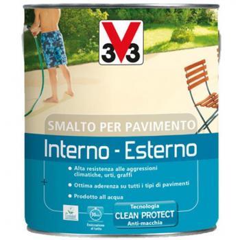 Smalto per pavimento bianco 0,5lt