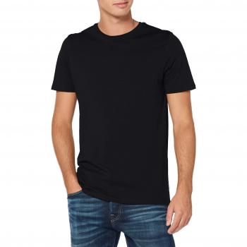 JACK & JONES Herren Jjeorganic Basic Tee Ss O-Neck Noos T-Shirt, Schwarz, Large
