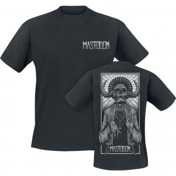Black Mastodon T-Shirt with Orison Design, Men, Size S-4XL