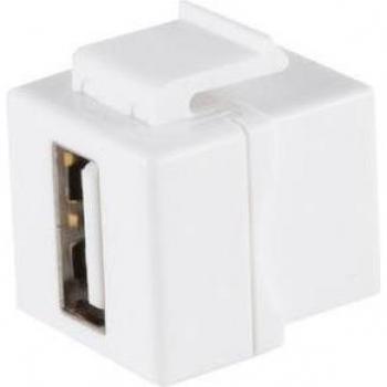 Adattatore Shiverpeaks S/CONN: Keystone, USB‑A 2.0 (480 Mbps), alimentazione inclusa