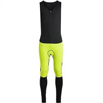 Posta Warm Bib Shorts – Yellow (M, Men)
