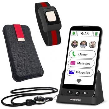 Swissvoice S510-C Smartphone Fácil de Usar para Adultos Mayores
