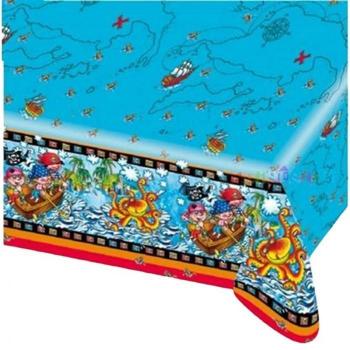 Mosaico Marittimo Blu – Tovaglia Pirata Unità Unica