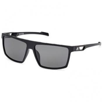 Adidas Occhiali da Sole Sportivi SP0083 Matte Black / Smoke