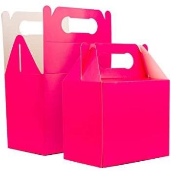 Shatchi 20‑Pack Birthday Carry Bags – Blue Edition