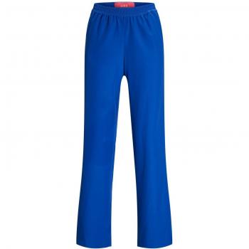 Jack & Jones Pantaloni Poppy Regular A Vita Alta Blu Iolite XS