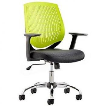 Dura Task Operator Chair Green With Arms OP000016