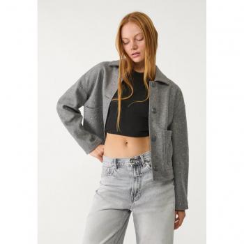 Soft Strass Grigio Scuro Giacca M Stradivarius
