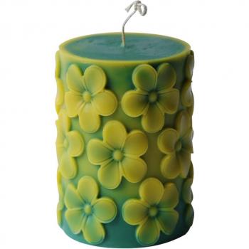 Handmade 3D Plumeria Candle Mold
