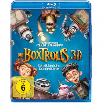 Die Boxtrolls  (inkl. 2D-Version) (inkl. Digital HD Ultraviolet) [3D Blu-ray]