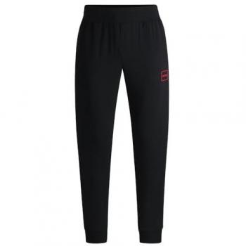 Pantalon Noir Ultra‑Long Hugo Laze – Extra Large