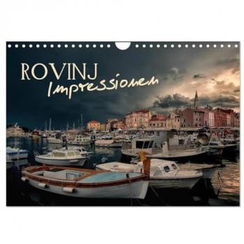 Rovinj Impressionen (Wandkalender 2025 DIN A4 quer) CALVENDO Monatskalender