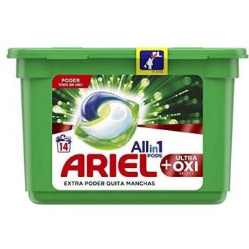 Ariel Pods 3 en 1 OXI 14 Lavados