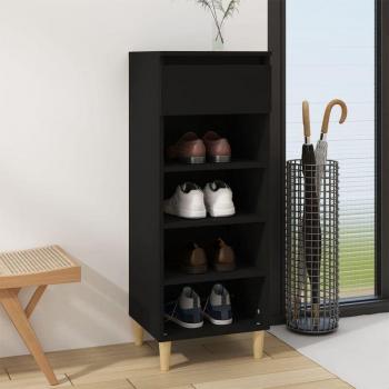 Scarpiera Luminaria Nera 40x36x105