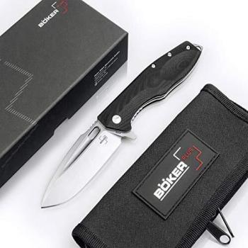 Boker Plus Caracal Black Folder Knife