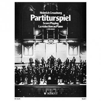 Partiturspiel: Ein Übungsbuch in 4 Bänden. Band 1.