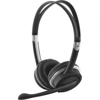 Microfoniche Cuffie Mauro Trust, Connessione Cablata 2,1 m – Nero