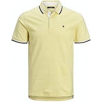 Jack & Jones Men Slim Fit Polo Shirt | JJEPAULOS Uni Summer Shirt | Collar Shortsleeve Basic Piqué
