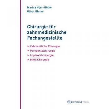 Marina Nörr-Müller Chirurgie Für Zahnmedizinische Fachangestellte: Zahnärztl. Chirurgie