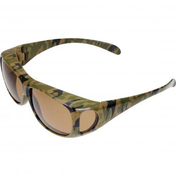 ZEOG01MLGNN Outdoor Camouflage Zonnebril 8‑Kleurenset, Spiegeldraad Polaroïde – Vissen, Wandelen & Autorijden Groen