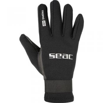 Gants Sous-Marin Seac Tropic HD Noir Néoprène 1,5 mm – Paume Résistante