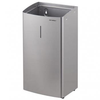 Air Wolf 27L RVS Geborsteld Vuilnisbak