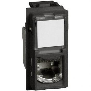 Connettore RJ45 Bticino Living Now cat6 STP toolless nero KG4279C6S