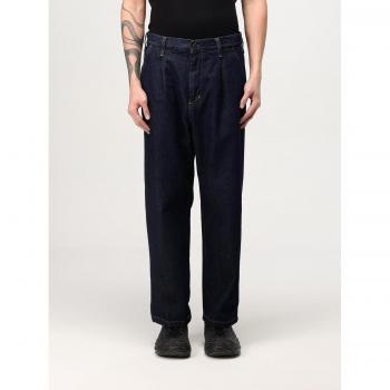 Carhartt Jeans Uomo Denim Blue Rinsed 31