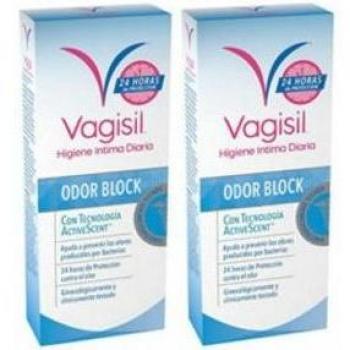 Vagisil Higiene Íntima Odor Block Pack Dúo 250 ml