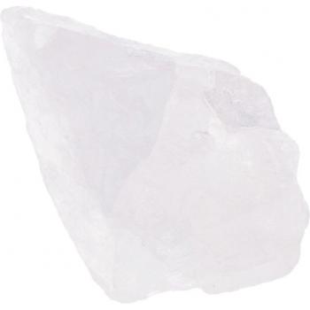 Mineral Decorativo: Pieza Blanca de Cristal