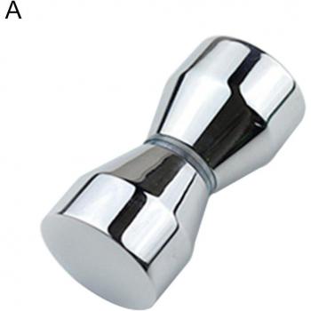 Système de poignée de douche inox 1,18 avec bouton de porte