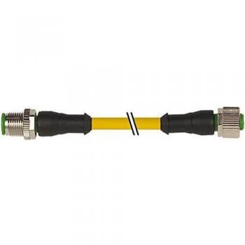 Two‑Port M12 Sensor‑Actuator 2 m Patch Wire