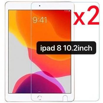 2Pcs iPad 8/iPad 7 Tempered Glass Protective Film
