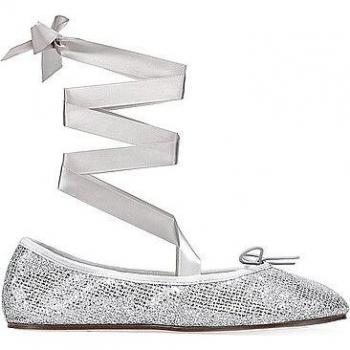 Repetto ballerines argent SOPHIA 36