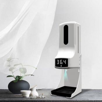 K9 Pro Wall-Mounted Thermometer with Soap Dispenser for Communities