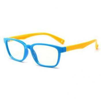 Ralferty A008 Kids Square Glasses with Anti-blue Light Blocking