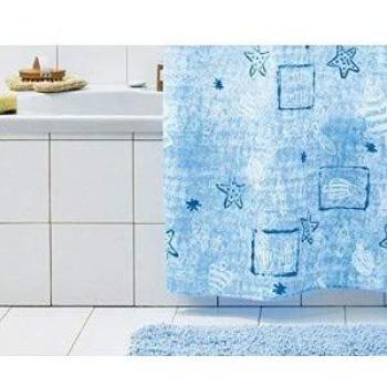 Cortina de baño G-Marea Azul 240X200 Gedy