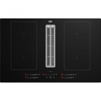 Beko 82cm Wide 4‑Zone Induction Hob & Ventilator