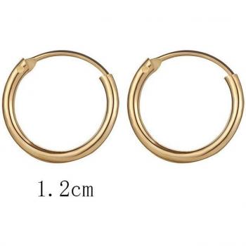 Minimalistische Clip-Ohrringe Boho Runde Ohr Schmuck für Frauen Punk unisex Rock Zubehör