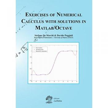 Exercises of numerical calculus with solutions in MATLAB/OCTAVE