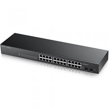 Zyxel GS1900‑24 Lifetime Warranty 24‑Port Gigabit Switch