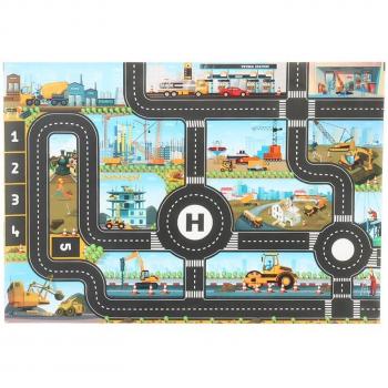 Large Urban Traffic Play Mat for Kids