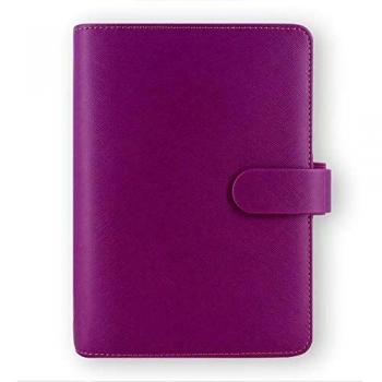 Filofax Personal Saffiano Raspberry Daily Calendar