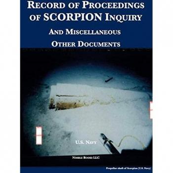 Record of Proceedings of SCORPION Inquiry: And Miscellaneous Other Documents (Foia Reading Room, Band 3)