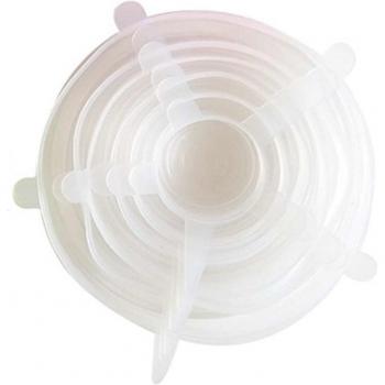 Cocina Segura: Tapa de Silicona 6 Unidades
