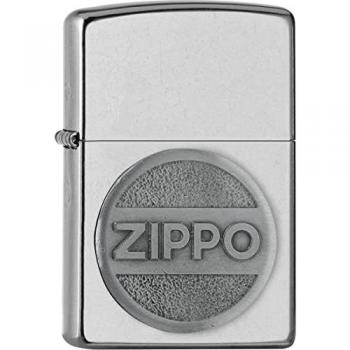 Zippo Feuerzeug mit Street Chrome Emblem
