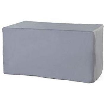 Grey Garden Furniture Rain Cover PVC Coated 169 x 88 x 83 cm