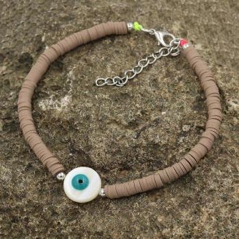 Joyería Bohemia: Tobillera Ojo de la Suerte
