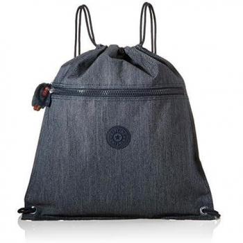 Kipling Supertaboo Sac Moyen Cordonde Serrage 45 cm 15 Litres Bleu